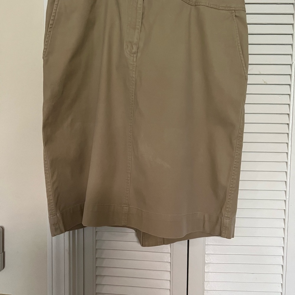 Khaki skirt